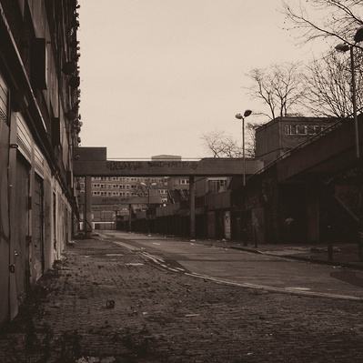 The Haygate estate elephant and castle London black-and-white photography