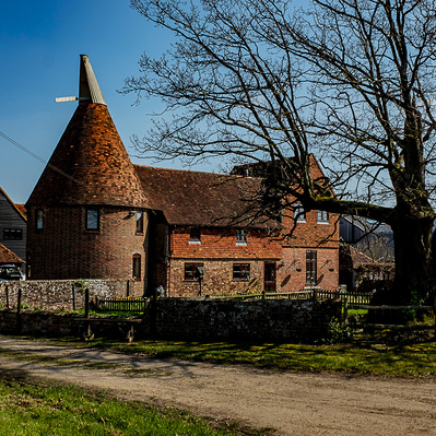 Oast house Kent colour photography