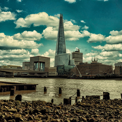 Shard London colour photography