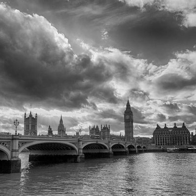 'Westminster Bridge, Black and White, London Black and White Photography'