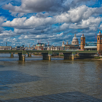Saint Paul's Cathedral London colour photography