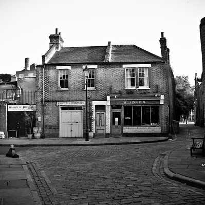  Ezra Street east London black-and-white photography