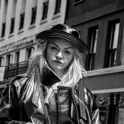 Moody, London Street photography black and white