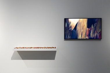 Crafted Artefacts 1 and 2 (2023)
3D scanned video, polymer clay with metallic lustre
Video 2.47 min