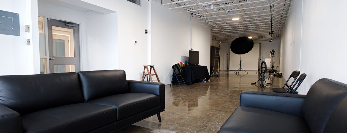 Interior view of GK studio in Sudbury