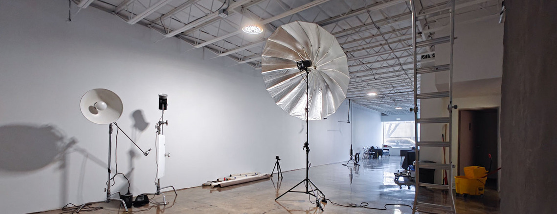 Interior view of GK studio in Sudbury