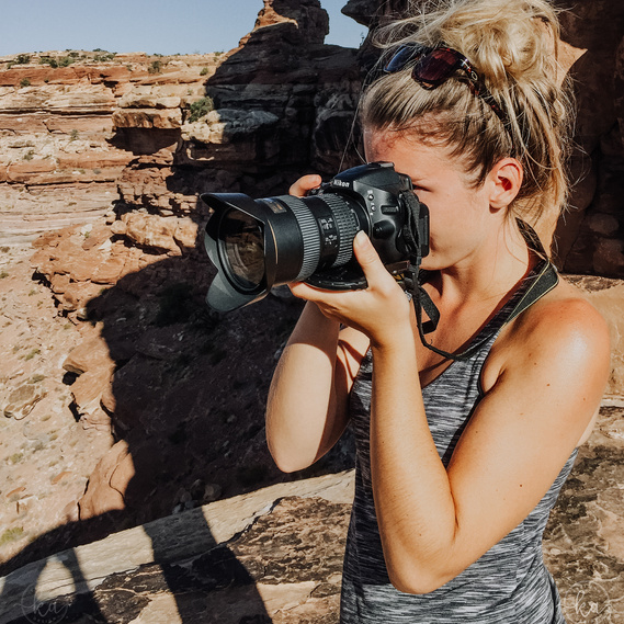Behind the scenes with Keri Ann Design behind the camera