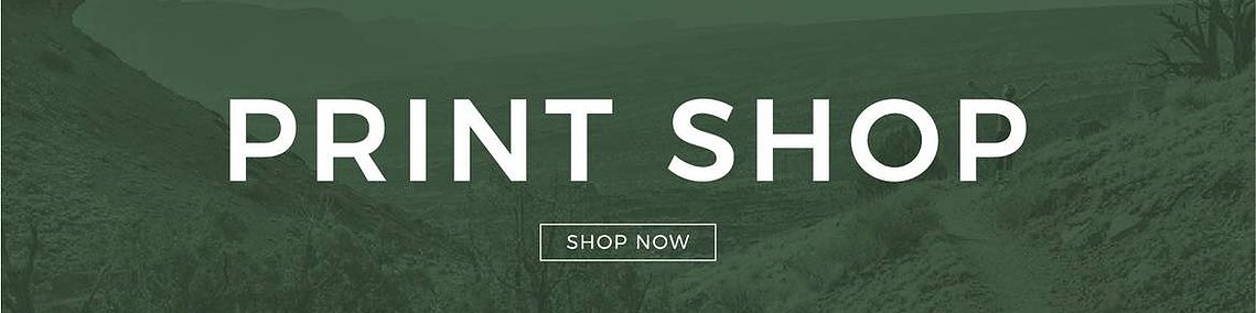 Clickable banner to shop prints.