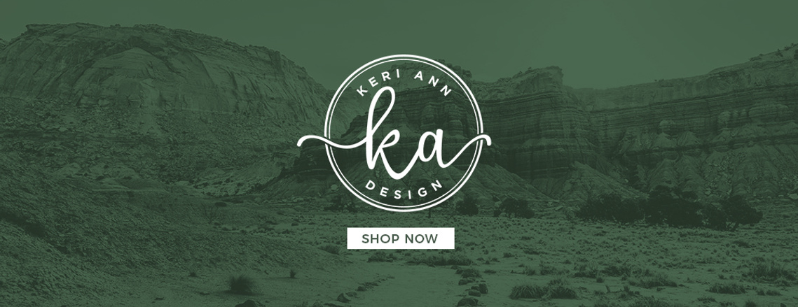 Keri Ann Design print shop clickable banner