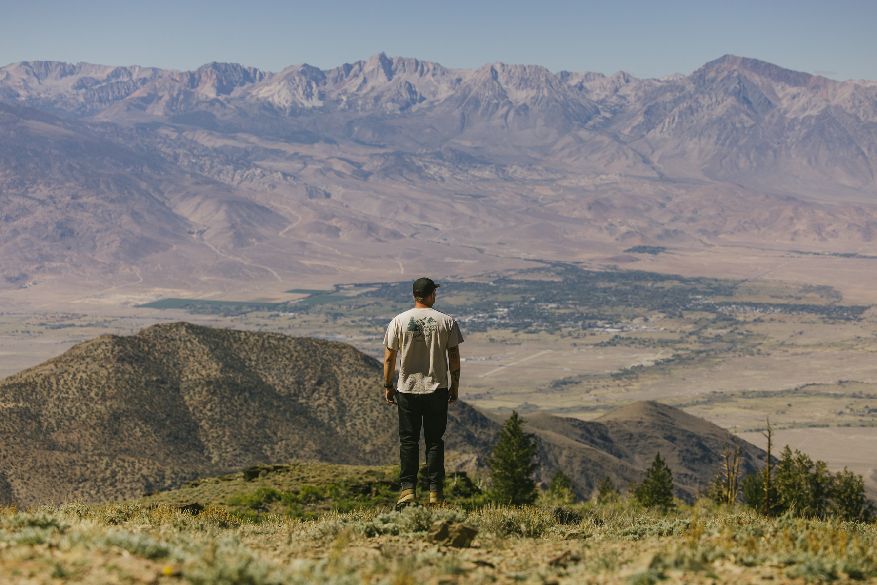 Taking in our little slice of paradise, from one of my favorite overlooks. 