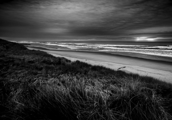 Day's end along the Oregon coast.