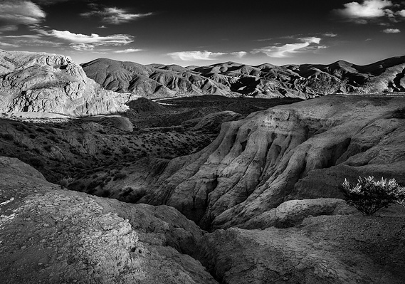Late Afternoon, Mojave Desert, Red Rock Canyon State Park, California.