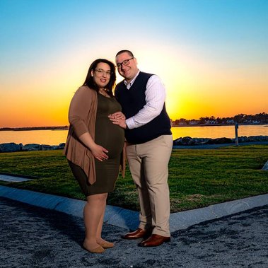 Maternity session are available on location as well as in studio. 