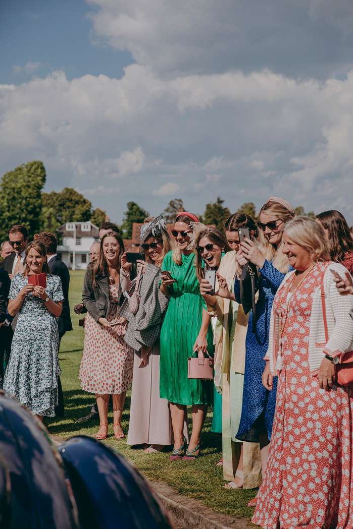 Benenden, Kent wedding photographer. Ceremony at St George's Church Benenden