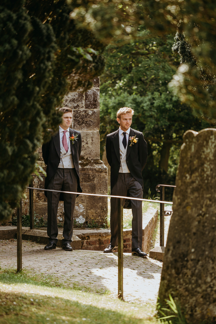 Benenden, Kent wedding photographer. Ceremony at St George's Church Benenden