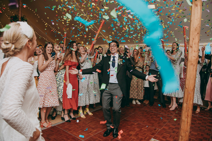 Benenden, Kent wedding photographer. Ceremony at St George's Church Benenden
