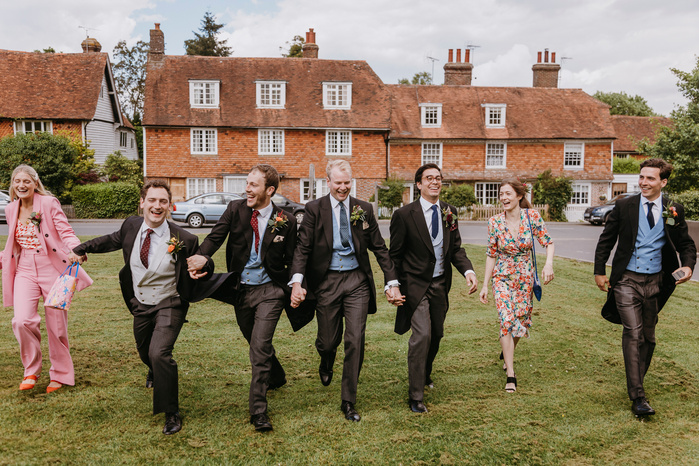 Benenden, Kent wedding photographer. Ceremony at St George's Church Benenden