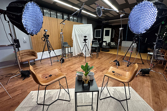 PayPal Headquarters - Ryan Angel Studio/Ryan Angel Meza contracted to do a video interview for Amex and PayPal.