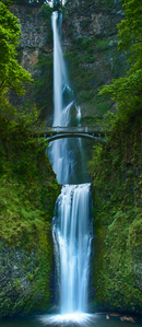 Multnomah Falls in Oregon, Waterfall