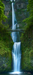 Multnomah Falls in Oregon, Waterfall