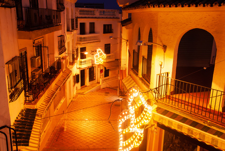 Torremolinos, Spain During Chistmas