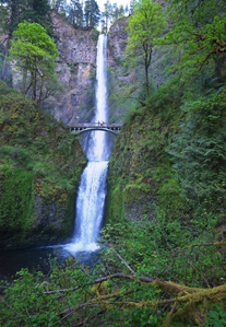 Multnomah Falls, Oregon waterfall, Columbia River Gorge waterfall