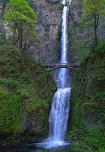 Multnomah Falls, Oregon waterfall, Columbia River Gorge waterfall