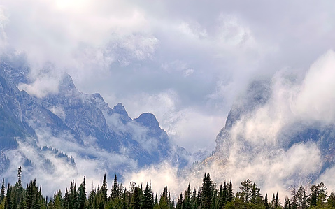 Jackson Hole, First Snow, Grand Teton National Park