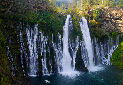 Burney Falls State Park, California State Parks, Burney Falls, waterfall