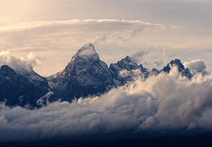 First Snow, Grand Teton, Grand Teton National Park, Grand Teton NP