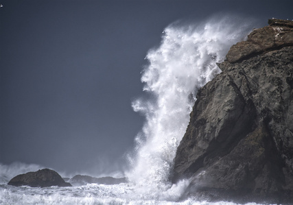 Oregon Coast Storm Surf, crashing wave