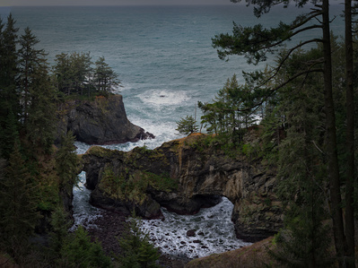 Natural Bridge, Oregon Coast, Boardman Scenic Corridor, Harris State Beach