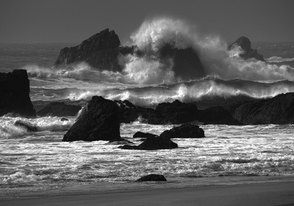Oregon Coast Storm Surf, crashing wave