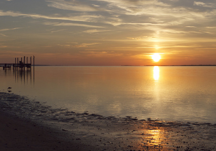 Gulf Coast sunset, Florida, sunset, coastal sunset