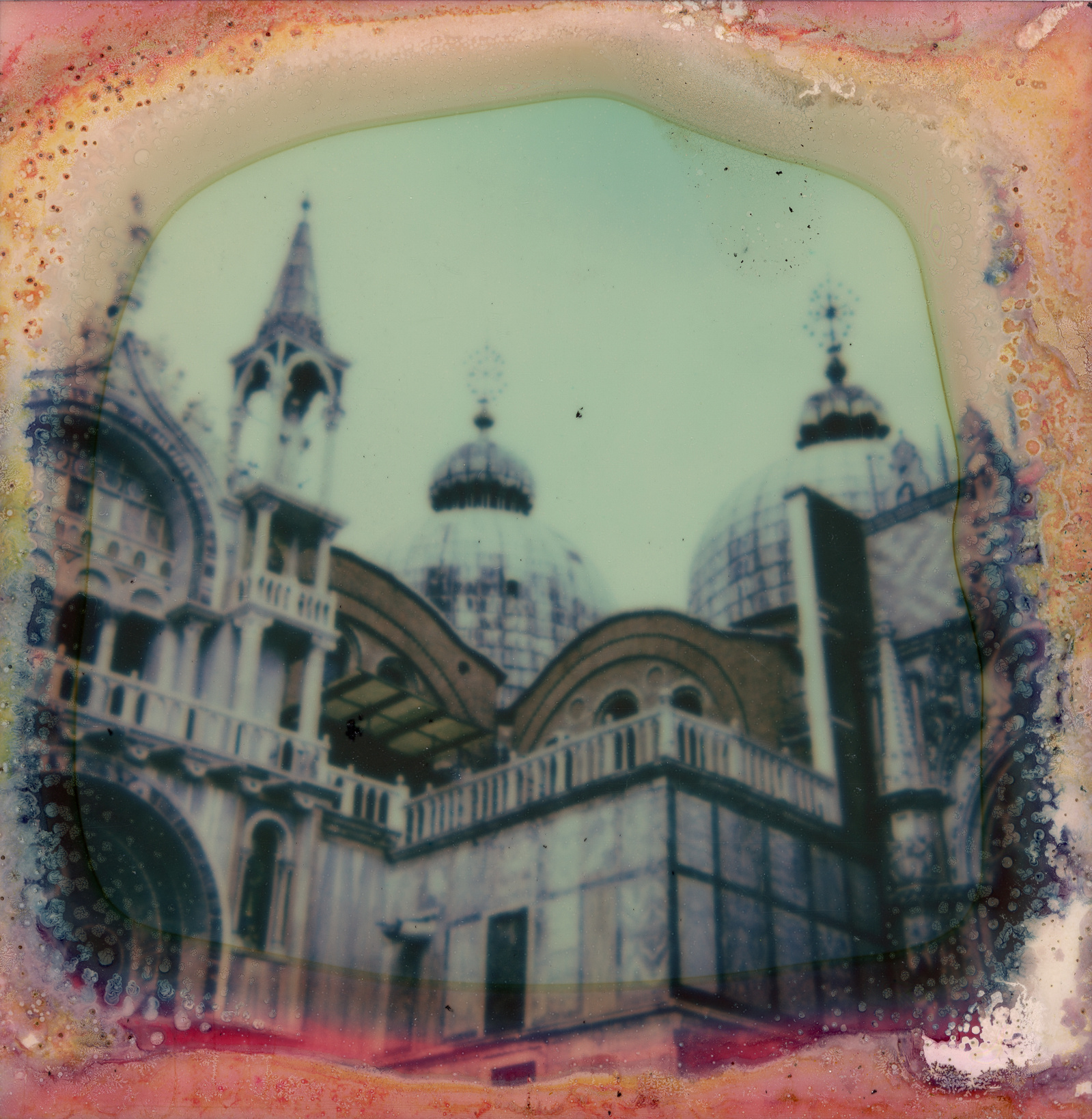 St Mark's Basilica / 65cm above sea level, protected by glass barriers. Lowest point in the city.