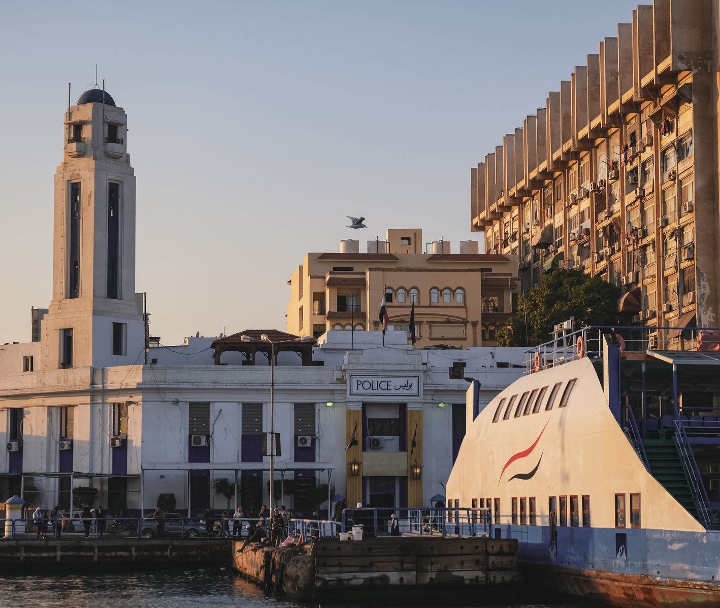 Historic police station of Port Said, Egypt