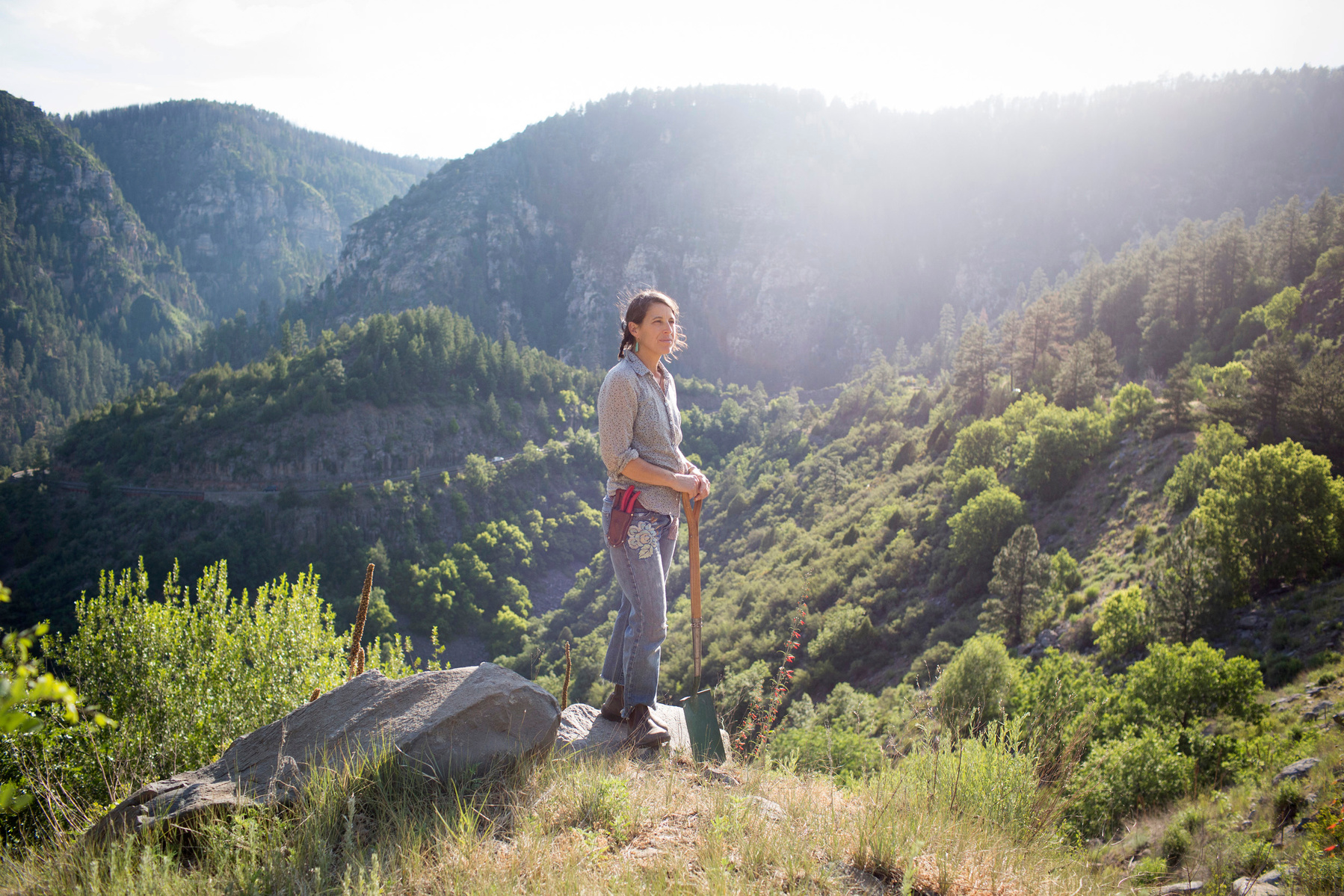 Kate Watters on June 20 at Oak Creek Vista between Sedona and Flagstaff, Ariz. Watters was sexually harassed while she worked for the National Parks Service at the Grand Canyon River District between 1997 and 2007. After reporting the initial incident in