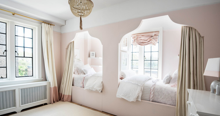 Image of a girls bedroom and link to Interior Design Photography resources  by Toronto photographer Julia Bewcyk.