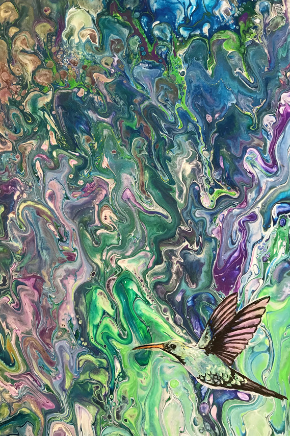 Acrylic Pour Hummingbird
Auction Tucson Wildlife Center
March 6, 2022 Westin La Paloma