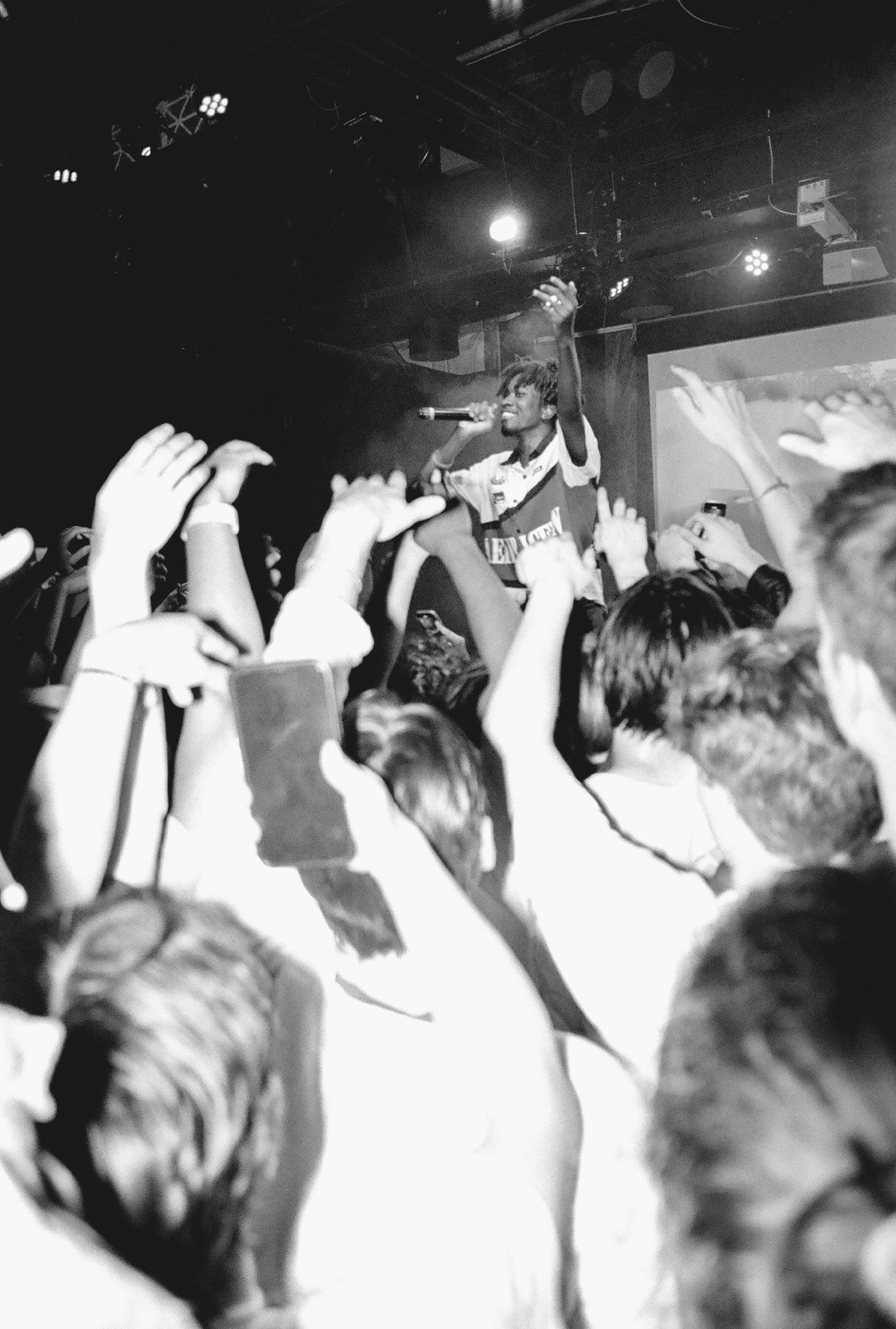 Midwxst at Amsterdam Bar & Hall in Minneapolis, MN, film photography, 35mm film photography, concert photography, black and white film photography, 