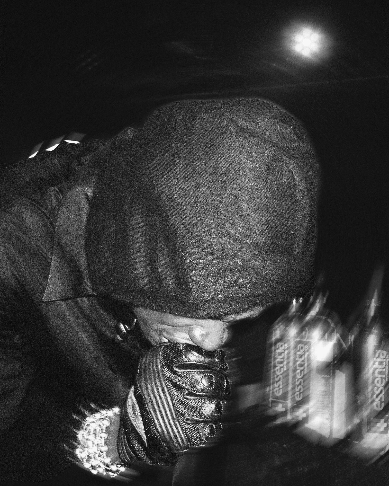 Lancey Foux at Amsterdam Bar & Hall in Minneapolis, MN, film photography, 35mm film photography, concert photography, black and white film photography, 