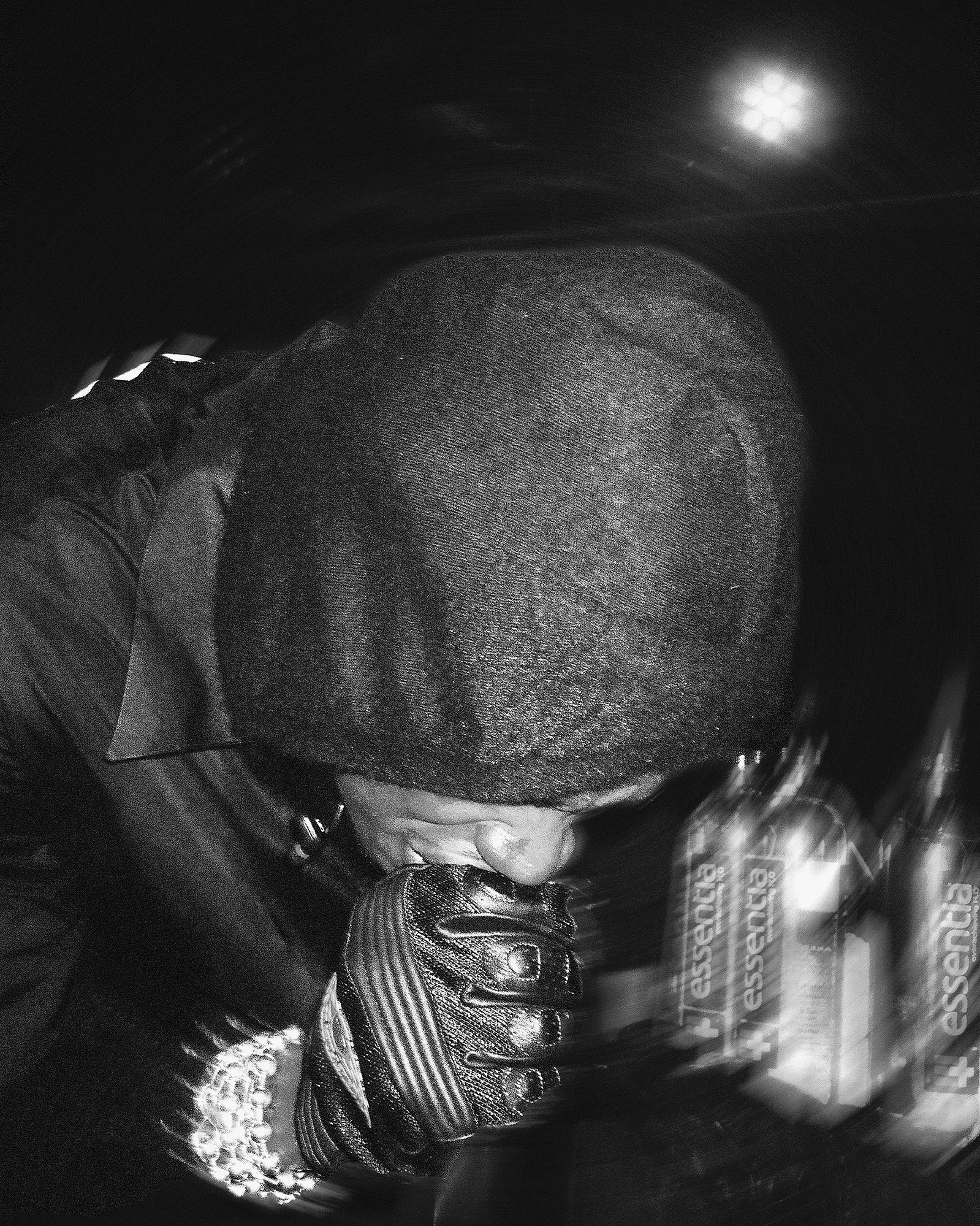 Lancey Foux at Amsterdam Bar & Hall in Minneapolis, MN, film photography, 35mm film photography, concert photography, black and white film photography, 