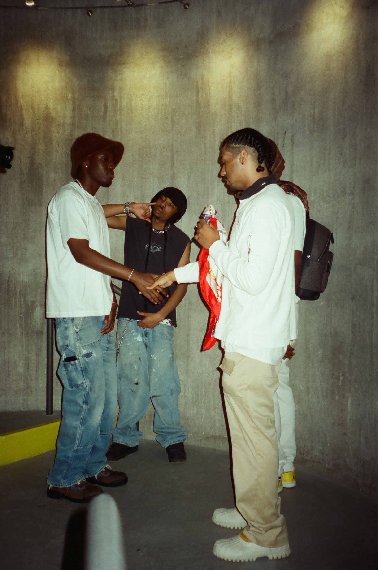 Get to the Point - Rheign, Music Video Behind the Scenes Photos, xounds of us, skntones, Rheign, Get to the Point (prod. benji), Shot by Clayton Wiz, 35mm Film