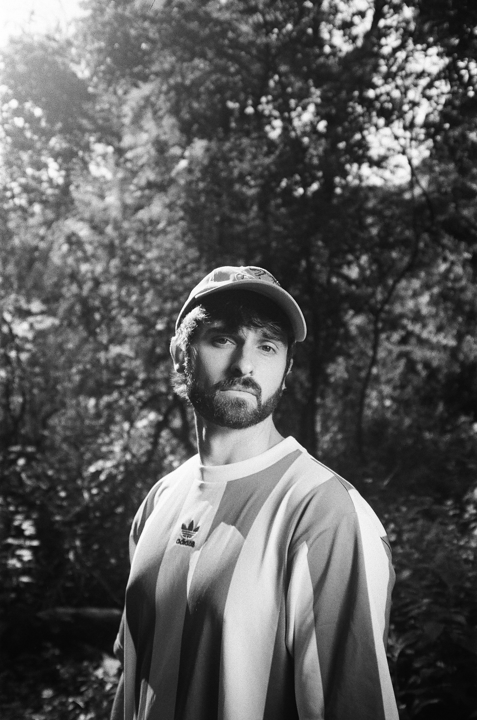 TeawhyB in Eau Claire, WI, portrait photography, film photography, 35mm film, TeawhyB Music Artist, black and white film photography, 