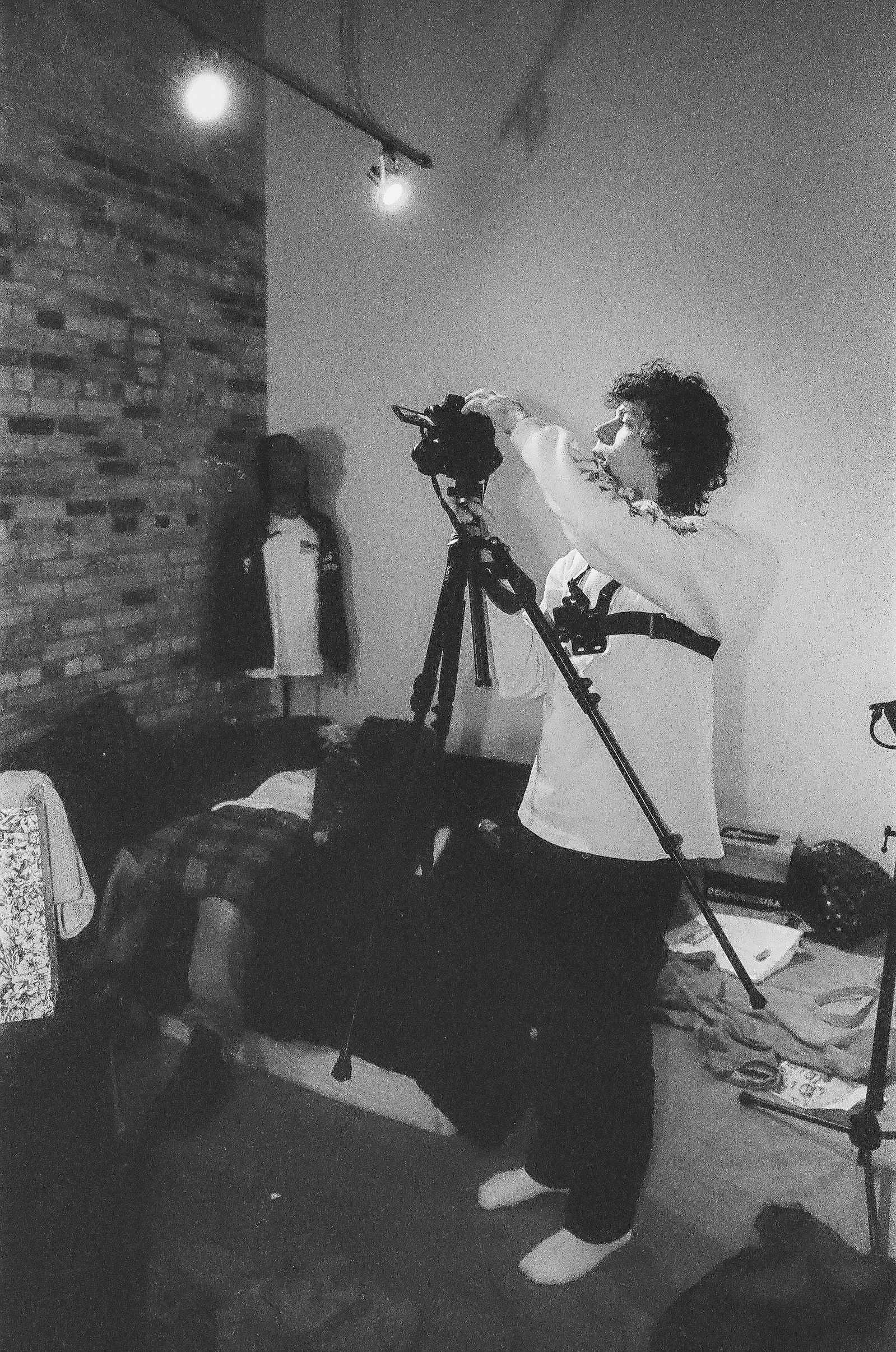 xF3bruaryx - Northside Girls, Music Video, Behind the Scenes Photos, xounds of us, skntones, xF3bruaryx , Northside Girls, Shot by Clayton Wiz, 35mm Film