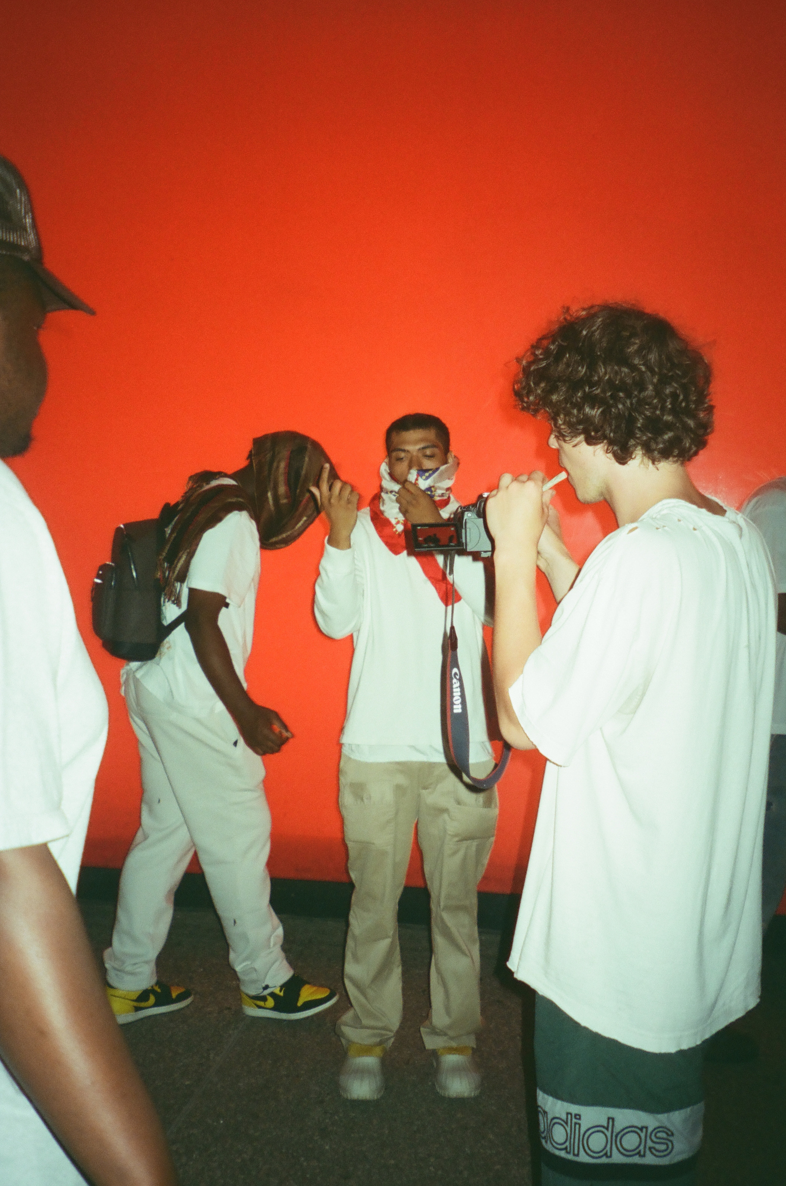 Get to the Point - Rheign, Music Video Behind the Scenes Photos, xounds of us, skntones, Rheign, Get to the Point (prod. benji), Shot by Clayton Wiz, 35mm Film