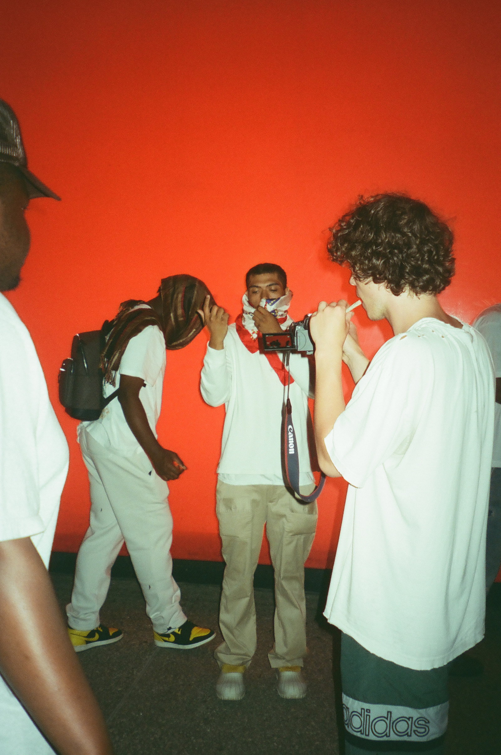 Get to the Point - Rheign, Music Video Behind the Scenes Photos, xounds of us, skntones, Rheign, Get to the Point (prod. benji), Shot by Clayton Wiz, 35mm Film
