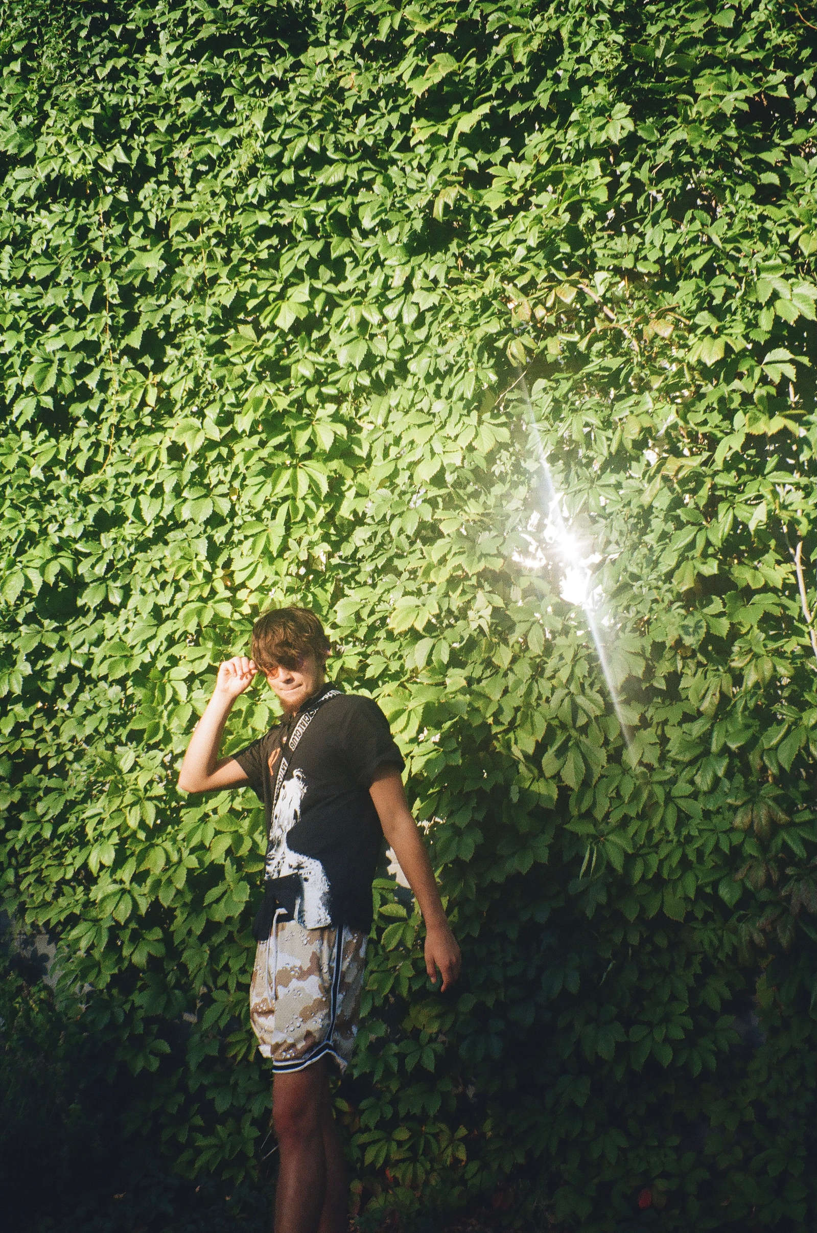 Eau Claire, Wisconsin, portrait photography, film photography, 35mm film, kaandiid Music Artist, black and white film photography, kaandiid in Eau Claire, WI