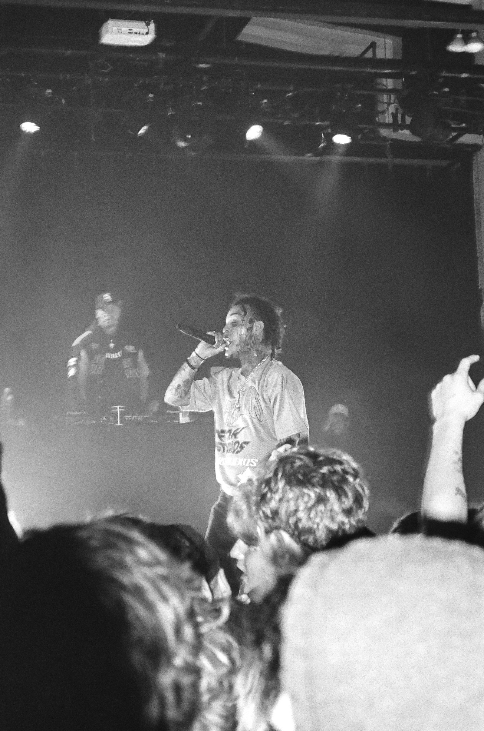 Lil Skies at Varsity Theater in Minneapolis, MN, film photography, 35mm film photography, concert photography, black and white film photography, 