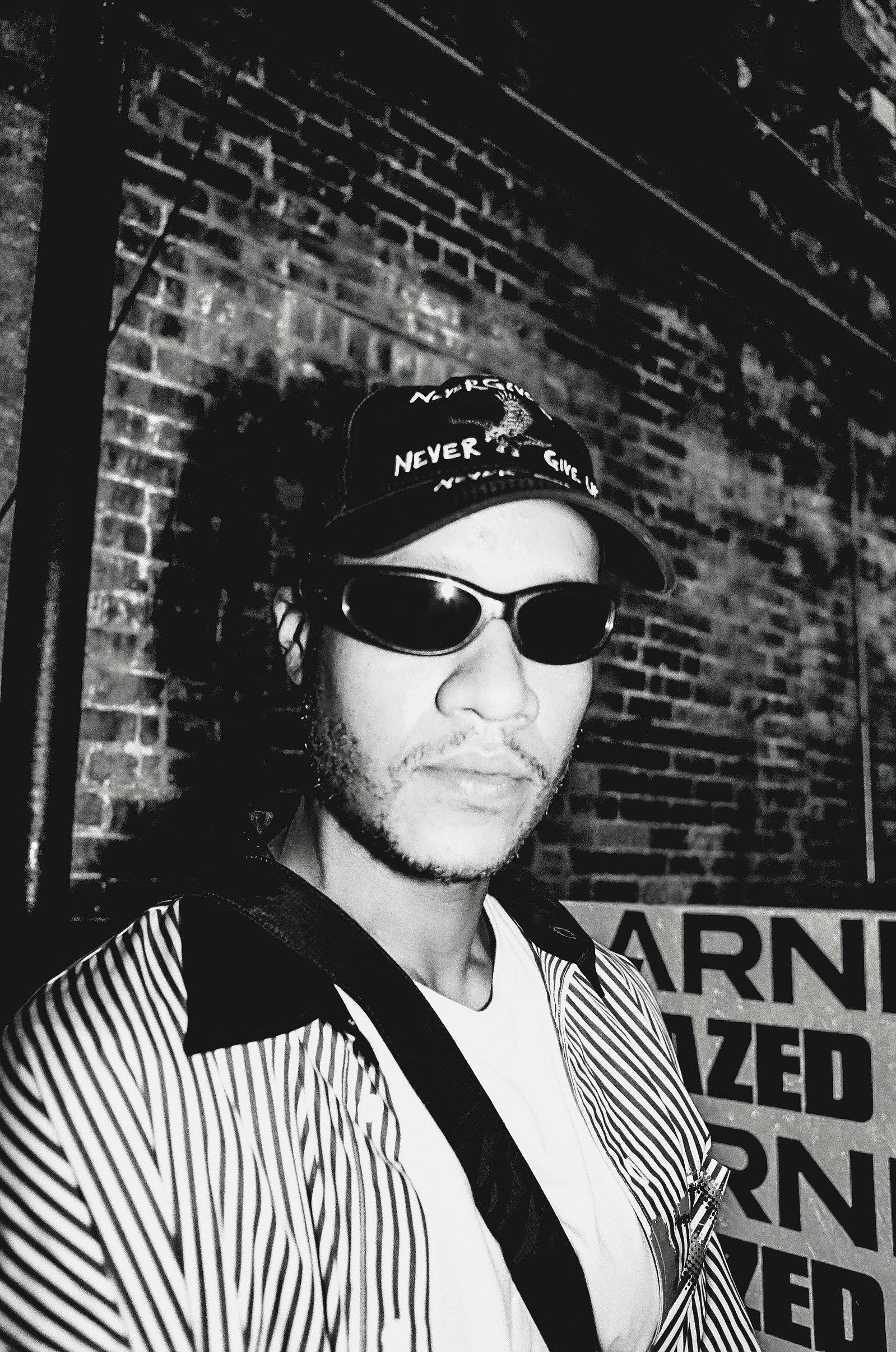 portrait photography, film photography, 35mm film, Heron Preston, black and white film photography, New York City, Fashion Week, Fashion, DJ, Heron Preston in Brooklyn, NYC